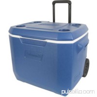Coleman 50-Quart Xtreme 5-Day Heavy-Duty Cooler with Wheels, Black   550253640
